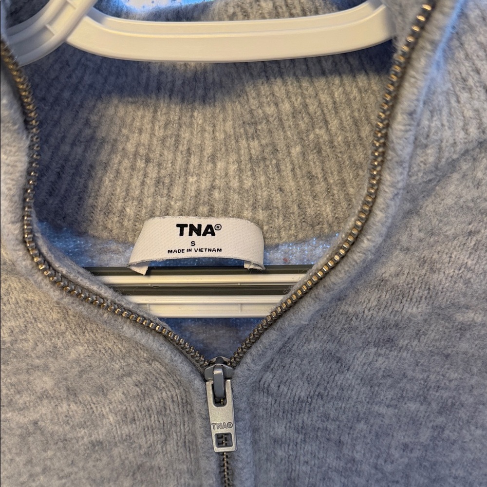 Aritzia Tna Half Zip Sweater - Picture 2 of 3